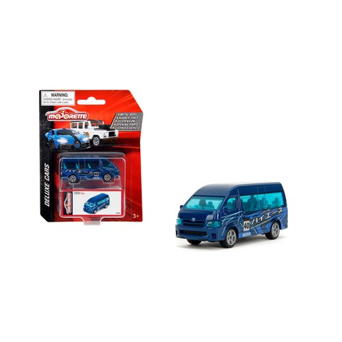 Majorette Deluxe Cars GTIN RFID 1:64 Scale Die-Cast Metal Vehicle Case of 6
