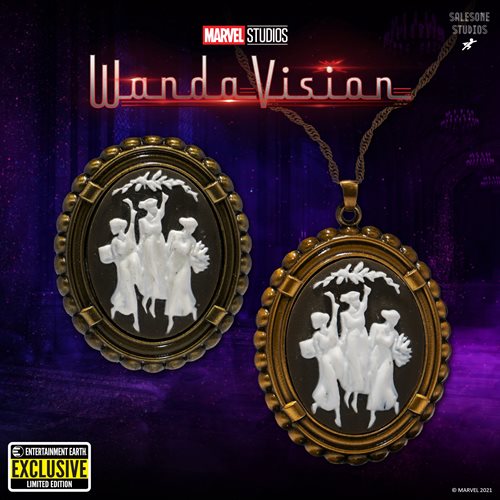 WandaVision Agatha Harkness Brooch and Necklace Prop Replica Set - Entertainment Earth Exclusive