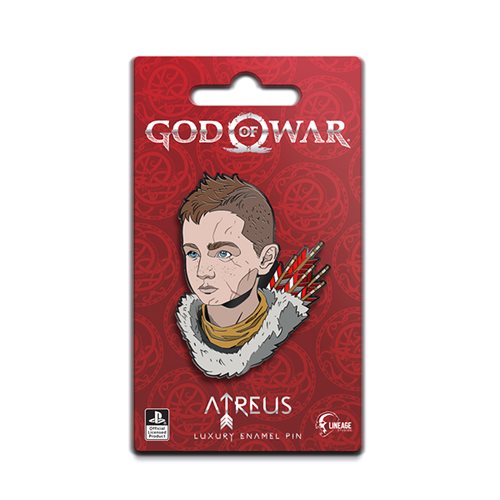 God Of War Atreus Luxury Enamel Icon Pin