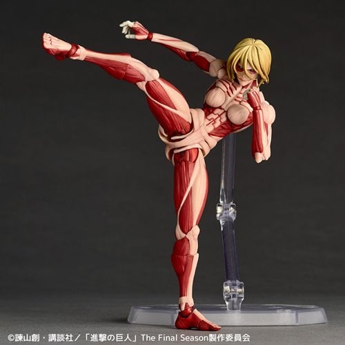 Attack on Titan Female Titan AF Revoltech Amazing Yamaguchi Action Figure