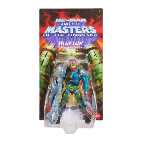 Masters of the Universe Origins Wave 32 Cartoon Collection 200X Trap Jaw Action Figure