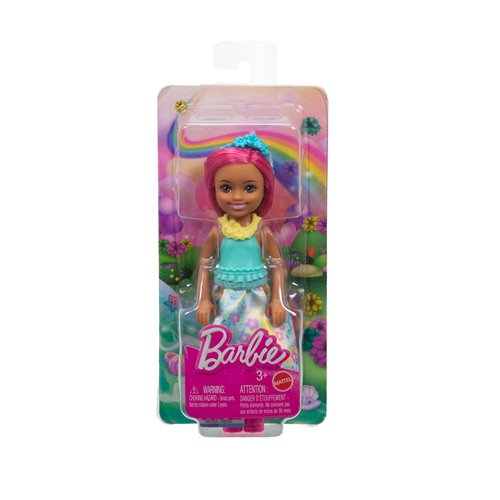 Barbie Chelsea Royal Doll with Pink Hair