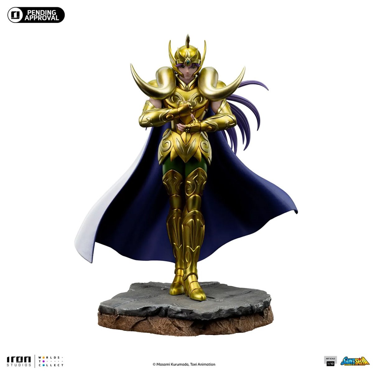 Statua Saint Seiya Art Scale 1/10 Aries Mu Deluxe – 27 Cm – Iron Studios – PREORDINE - Foto 2
