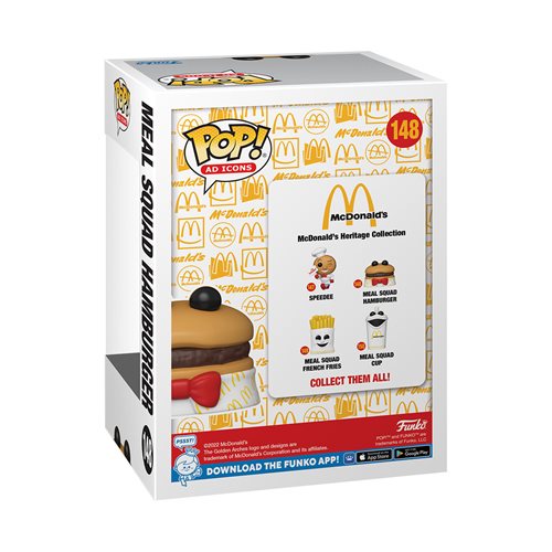 McDonalds Meal Squad Hamburger Pop! Vinyl Figure