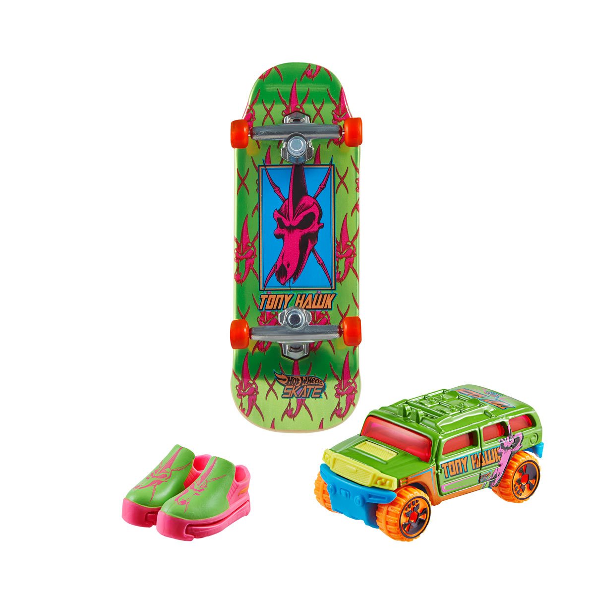 Hot Wheels Skate Collector Fingerboard and Vehicle Pack Random Set of 2