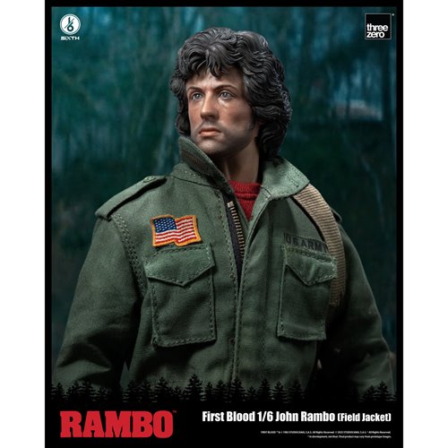 Rambo: First Blood John Rambo Field Jacket 1:6 Scale Action Figure