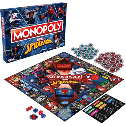 Monopoly Marvel Spider-Man Edition Board Game