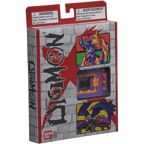 Digimon X Purple-and-Red Electronic Game