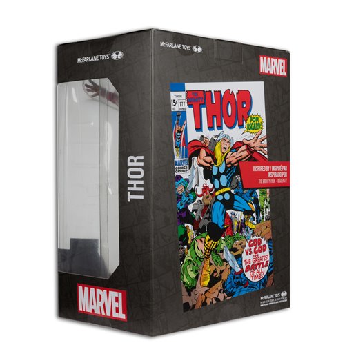 Marvel Thor The Mighty Thor #177 1:6 Scale Posed Figure with Scene and Comic