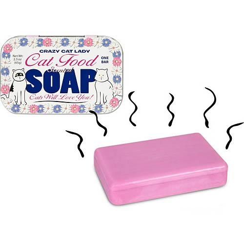Crazy Cat Lady Cat Food Soap