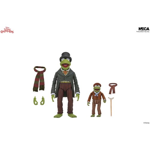 The Muppets Christmas Carol Ultimate Kermit as Bob Cratchit 7-Inch Scale Action Figure