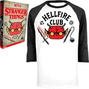 Stranger Things Hellfire Club Adult Boxed Pop! T-Shirt