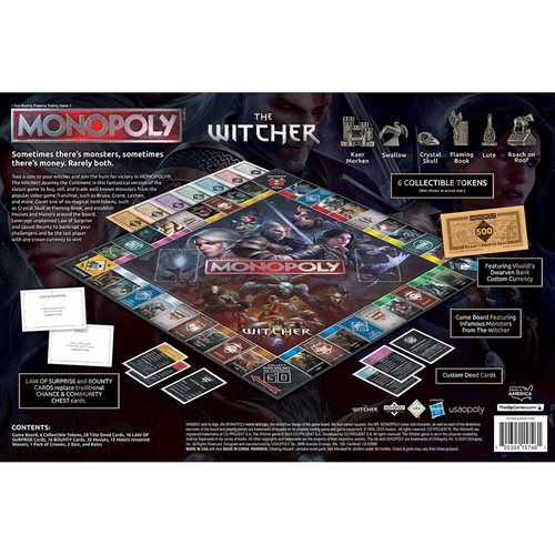 The Witcher Monopoly Game