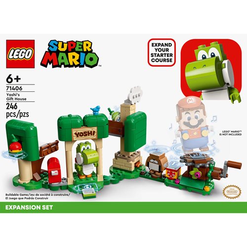 LEGO 71406 Super Mario Yoshi's Gift House Expansion Set