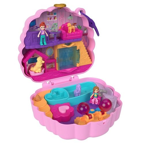Polly Pocket Groom and Glam Poodle Compact
