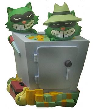 Happy Tree Friends 9 Inch Lifty & Shifty PVC Coin Bank