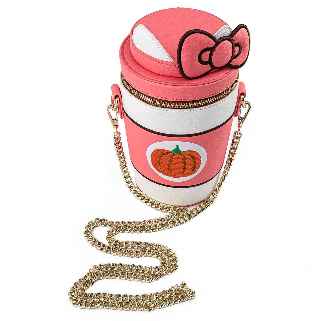Loungefly Sanrio Hello Kitty Pumpkin Spice Latte Wave Cross Body