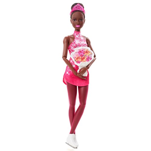 Barbie Ice Skater Player Doll