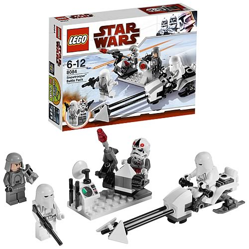 battle of hoth STAR WARS LEGO #8084 SNOWTROOPER BATTLE PACK....NEW & UNOPENED 