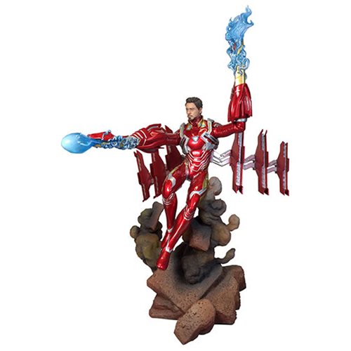 Marvel Movie Gallery Avengers: Infinity War Iron Man MK50 Unmasked Statue