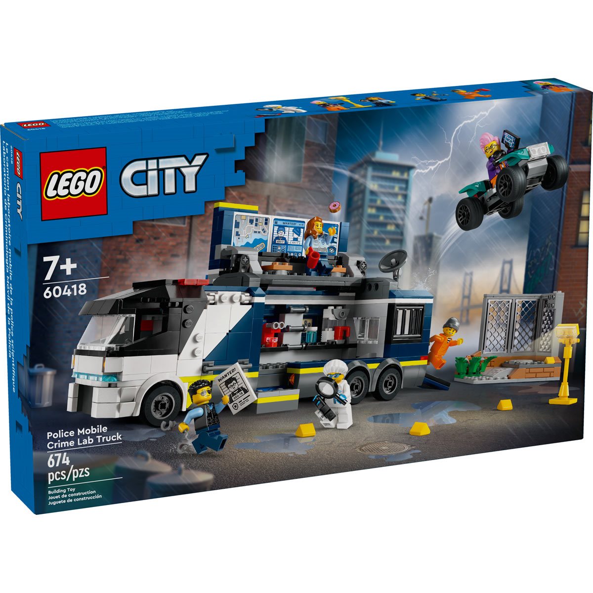 LEGO 60418 City Police Mobile Crime Lab Truck