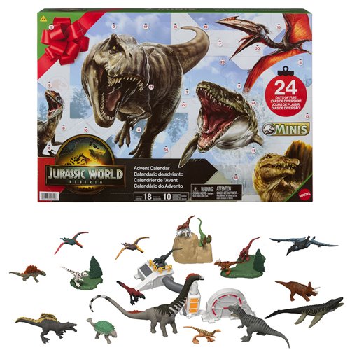 Jurassic World Rebirth 2025 Advent Calendar