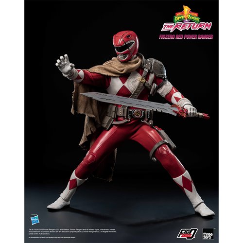 Mighty Morphin Power Rangers: The Return Red Power Ranger FigZero 1:6 Scale Action Figure