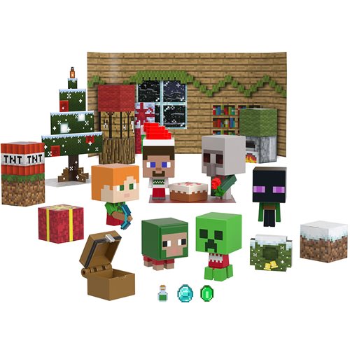 Minecraft Mob Head Minis Advent Calendar
