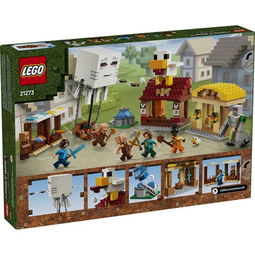 LEGO 21273 Minecraft The Ghast Balloon Village Attack