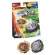 Beyblade Burst QuadDrive Destruction Ifritor I7 and Stone Nemesis N7 Spinning Top Dual Pack