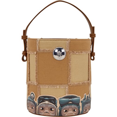 Star Wars The Mandalorian Grogu & Anzellan Bucket Crossbody Bag