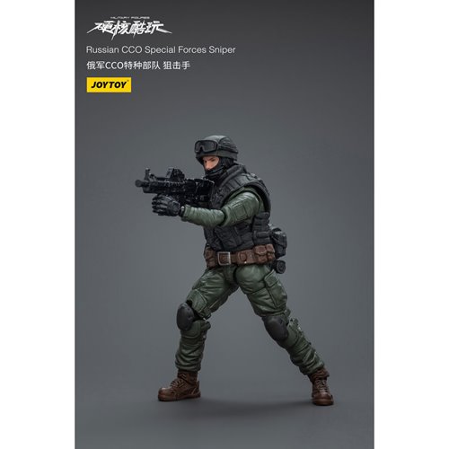 Joy Toy Military Russian CCO Special Forces Sniper 1:18 Scale Action Figure