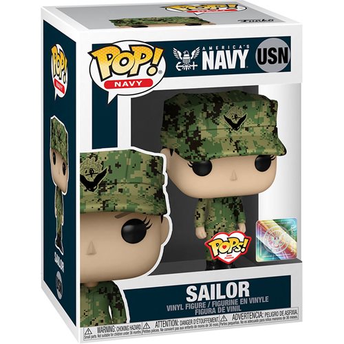 Military Navy Female (Caucasian) Pop! Vinyl Figure