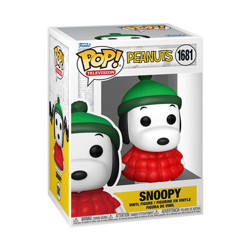 Peanuts Snoopy in Coat Funko Pop Vinyl Figure #1681 - Specialty Series