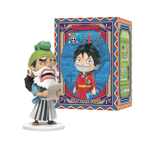 One Piece Whackoos Series Vinyl Mini-Figure Display Tray of 6