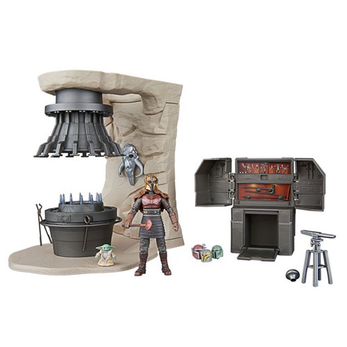 Star Wars The Vintage Collection The Armorer's Forge Playset with Action Figures