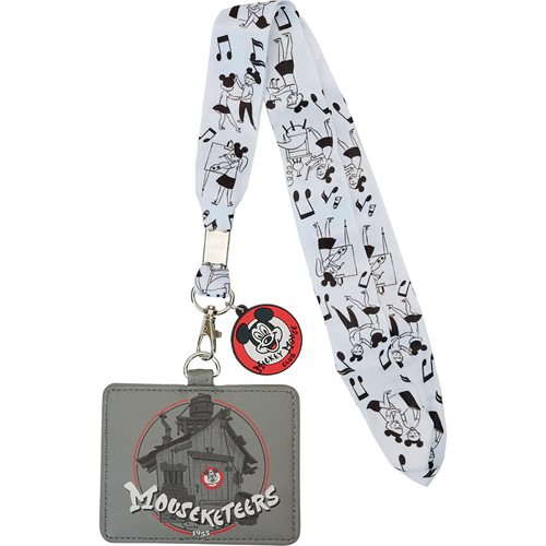 Mickey Mouse Club Disney 100 Lanyard with Cardholder