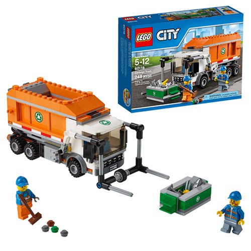 Kloster Brutal Hurtigt LEGO City Great Vehicles 60118 Garbage Truck