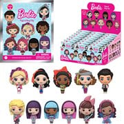 Barbie Series 4 3D Foam Bag Clip Display Case of 24