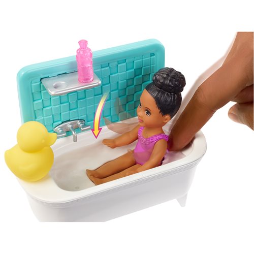Barbie Skipper Babysitters Inc Doll with Brunette Hair and Playset