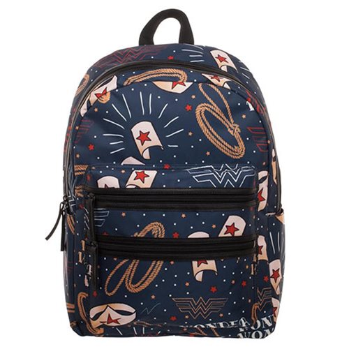 Wonder Woman Double Zip Backpack
