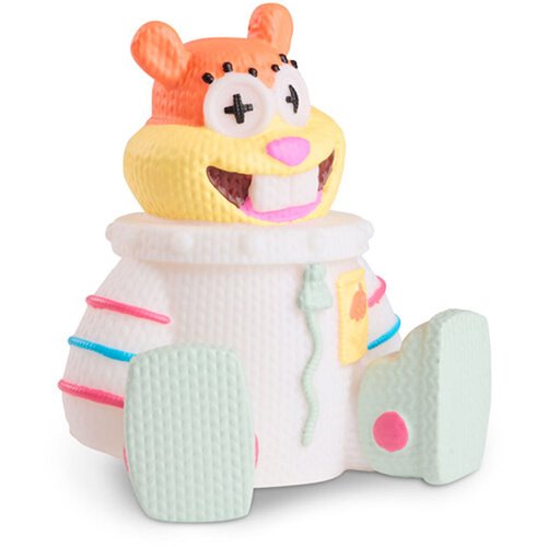 SpongeBob SquarePants Sandy Cheeks #448 Black Light Handmade by Robots Vinyl Figure
