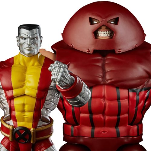 Marvel Legends 80th Anniversary Colossus and Juggernaut 6-Inch Action Figures, Not Mint