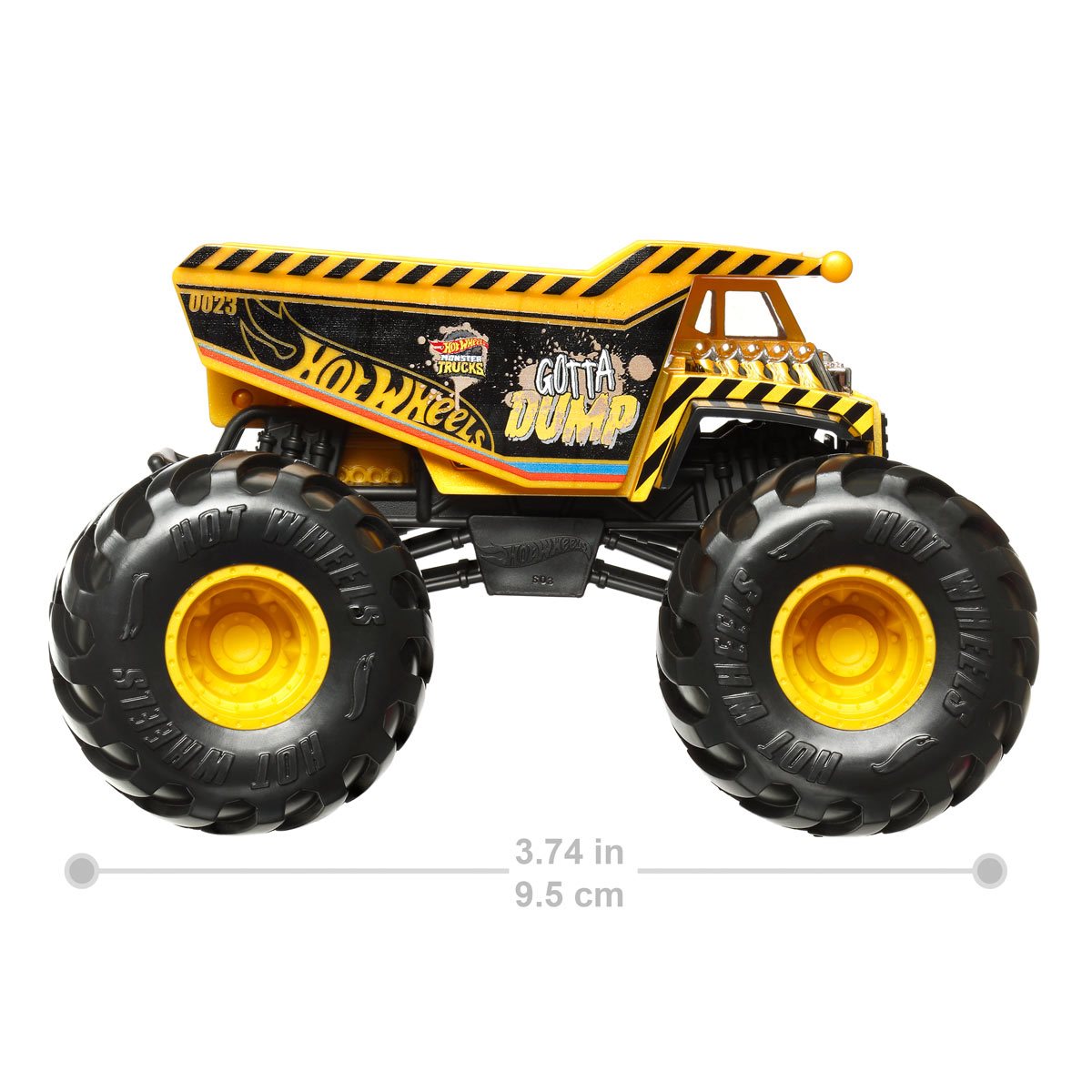 Hot Wheels Monster Trucks 1:24 Scale Vehicle 2024 – Hot Match