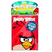 Angry Birds Red Bird Printed Flag
