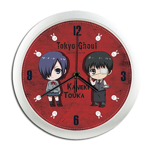 Tokyo Ghoul Kaneki and Touka Wall Clock