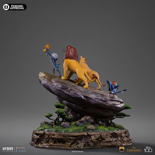 The Lion King Deluxe 1:10 Art Scale Limited Edition Statue