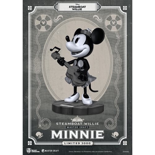 Steamboat Willie Minnie Mouse MC-052 Master Craft Statue