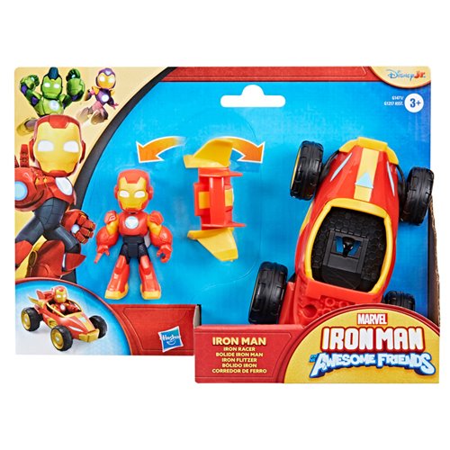 Iron Man and his Awesome Friends Iron Racer Action Figure & Toy Vehicle