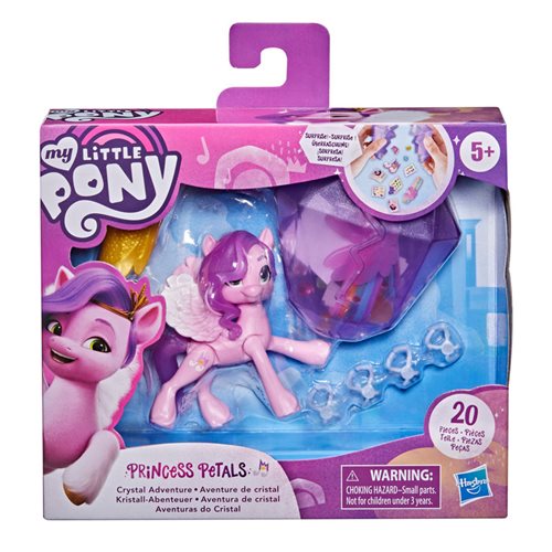 My Little Pony: A New Generation Movie Crystal Adventure Princess Petals Mini-Figure